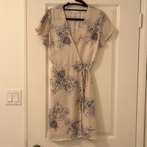 Lush Nordstrom floral wrap dress